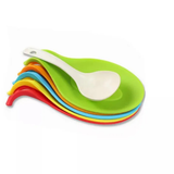 Spoon Holder & Spatula Rest Rack | Non-Slip Kitchen Utensil Organizer | Food-Grade Plastic