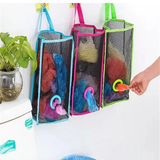 Plastic Shopping Bag Storage Basket | Reusable Grocery & Garbage Bag Holder for Kitchen