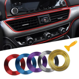 5M Universal Car Interior Trim Strip | Dashboard & Air Vent Decorative Moulding Line